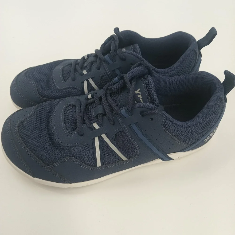 Xero Shoes Mens Prio Barefoot Running Shoes Navy Blue Minimalist‎ Sneaker Size 8